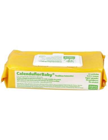 Toallitas De Calendula 72Unid. de Mama Natura