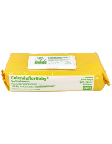 Toallitas De Calendula 72Unid. de Mama Natura