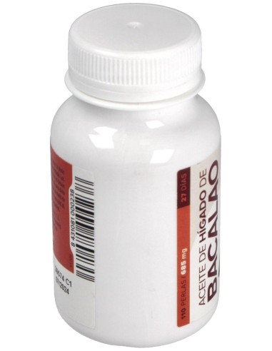 Higado De Bacalao 500Mg. 110Perlas de Ghf