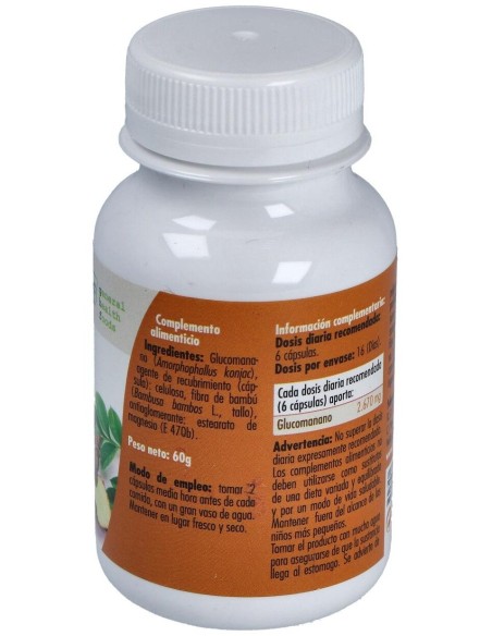 Glucomanano 600Mg. 100Cap. de Ghf