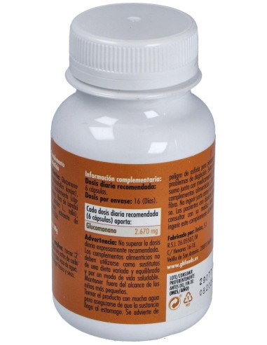 Glucomanano 600Mg. 100Cap. de Ghf