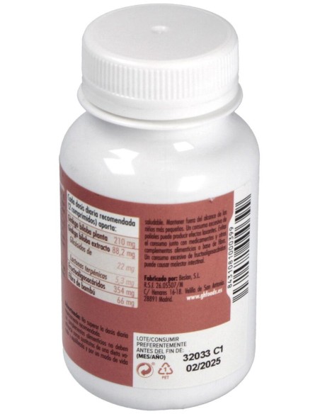 Ginkgo Biloba 700Mg. 100Comp. de Ghf