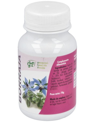 Borraja 510Mg. 110Perlas de Ghf