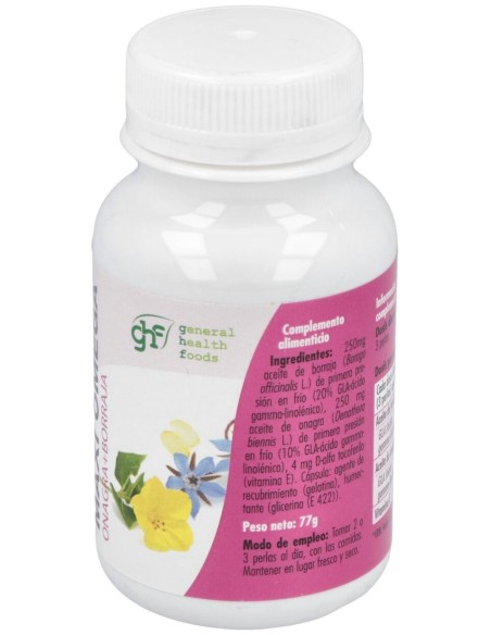 Maxi Omega Onagra Y Borraja 500Mg. 110Perlas de Ghf