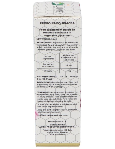 Extracto Echinacea-Propolis 50Ml. de Lumen