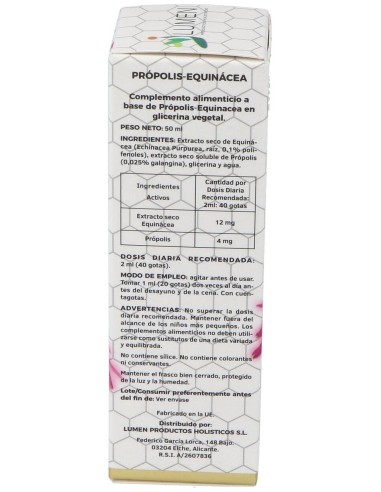 Extracto Echinacea-Propolis 50Ml. de Lumen