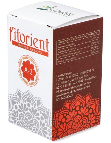 A-2 Armoniza Higado-Expulsa Calor 60Comp Fitorient de Lumen