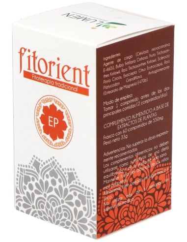 E.P. Estancamiento De Pulmon 60Comp. Fitorient de Lumen