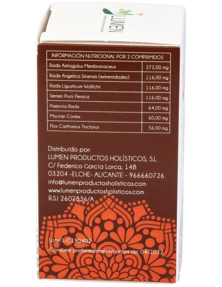 Q.Y.-E.S. Tonifica Qi Y Yang 60Comp. Fitorient de Lumen