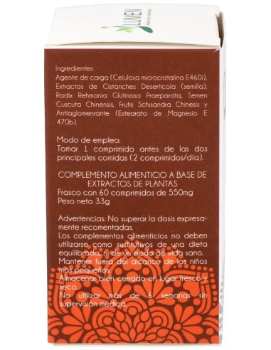 T.R. Tonificar Riñon 60Comp. Fitorient de Lumen