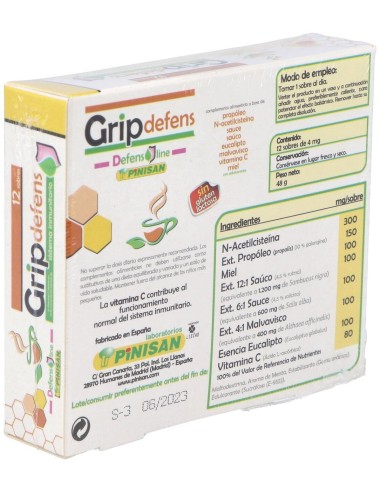 Grid Defens 12Sbrs. de Pinisan