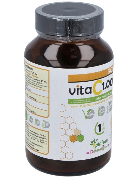 Vitamina C 1000Mg Bioflavonoides 90Cap. de Pinisan