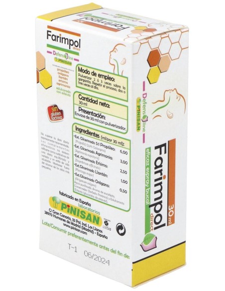 Farimpol Direct Spray 30Ml. de Pinisan