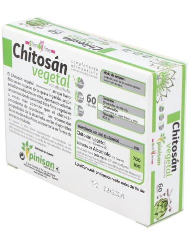 Siluplan Chitosan Vegetal 60Cap. de Pinisan
