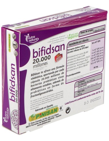 Bifidsan 20.000 20Cap. de Pinisan