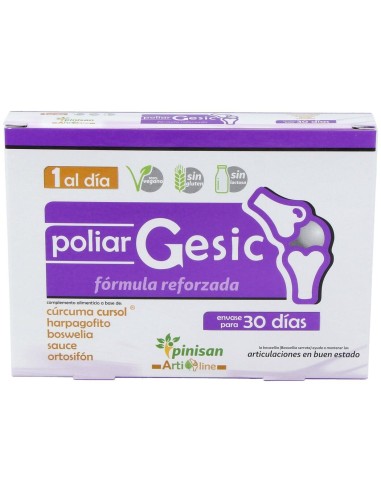 Poliar Gesic Artiline 30Cap. de Pinisan