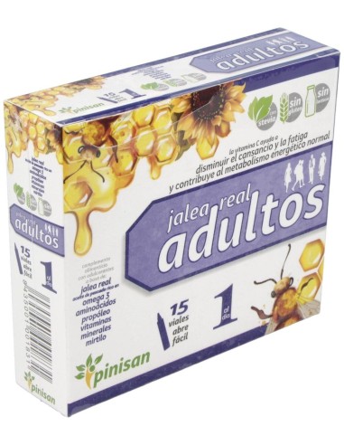 Jalea Real Adultos 15Viales de Pinisan