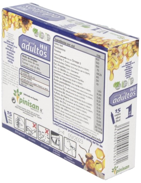 Jalea Real Adultos 15Viales de Pinisan