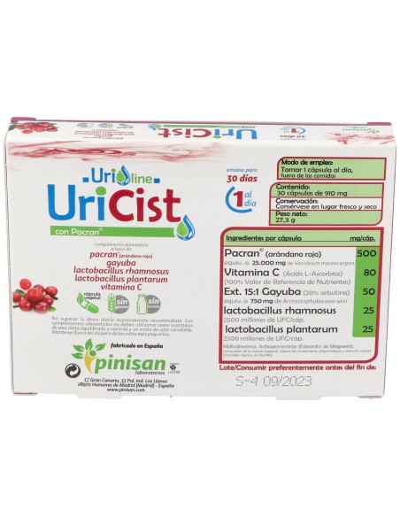 Uricist 30Cap. de Pinisan