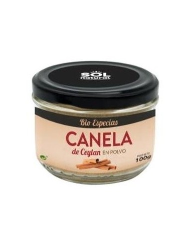 Canela Ceylan En Polvo 100Gr. Bio de Solnatural