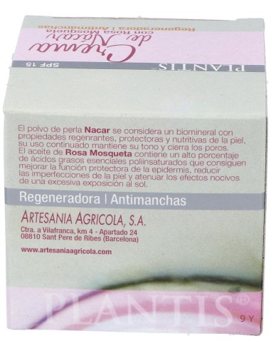 Crema Nacar Plantis 50Ml. de Artesania