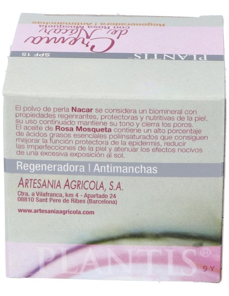 Crema Nacar Plantis 50Ml. de Artesania