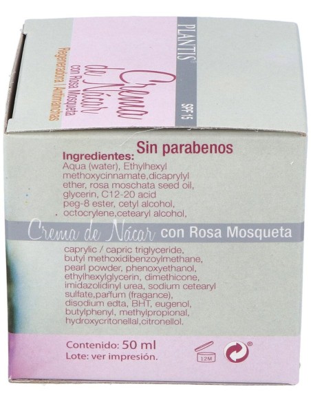 Crema Nacar Plantis 50Ml. de Artesania