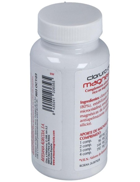 Cloruro Magnesio 100Comp. de Artesania