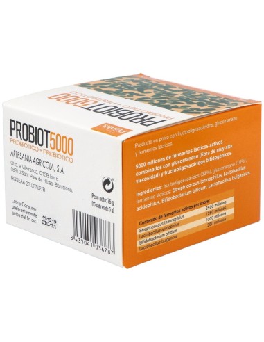Probiot 5000 Plantis 15 X 5 G de Artesania