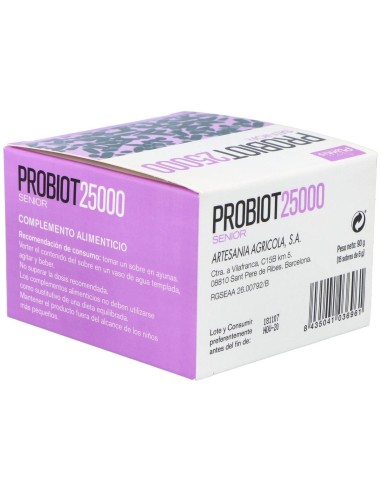 Probiot 25000 Senior 15X6 G de Artesania