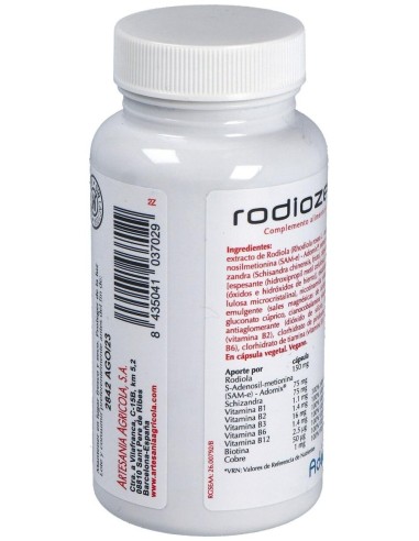 Rodiozen Plantis60Cap. de Artesania