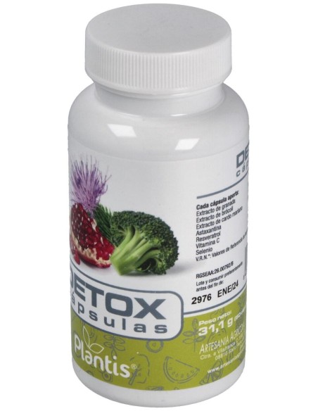 Detox Plantis 60 Cap. de Artesania