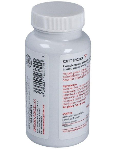 Omega -7 Plantis 60 Cap. de Artesania