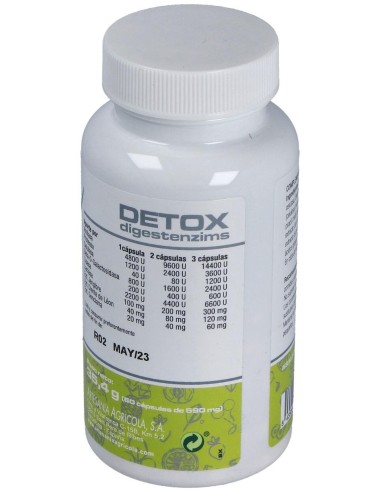 Digestenzims Detox 60Cap. de Artesania