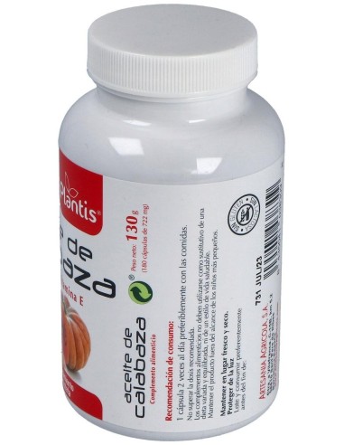 Aceite De Calabaza 180Cap. de Artesania