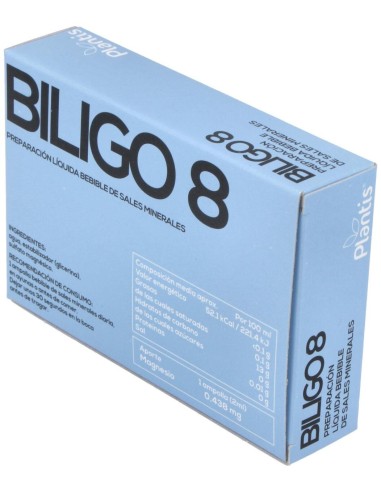 Biligo-8 Mg 20 Ampollas X 2 Ml de Artesania