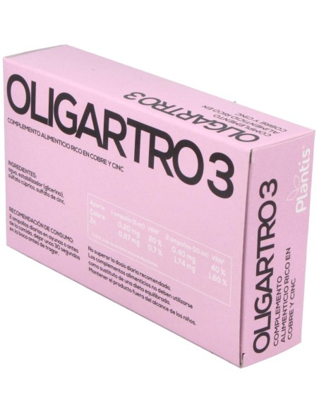 Oligartro 3 (Zinc-Cobre) 20 Amp. de Artesania
