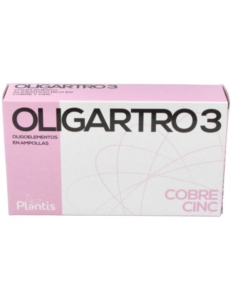 Oligartro 3 (Zinc-Cobre) 20 Amp. de Artesania