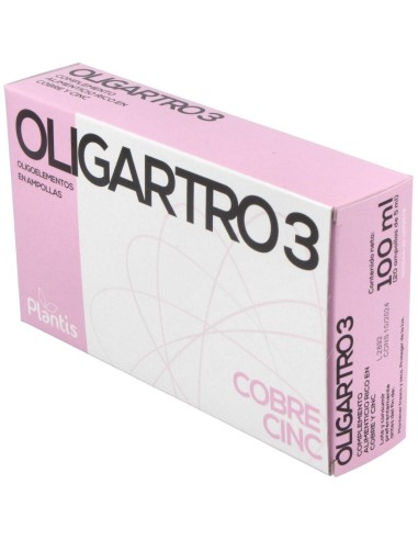 Oligartro 3 (Zinc-Cobre) 20 Amp. de Artesania
