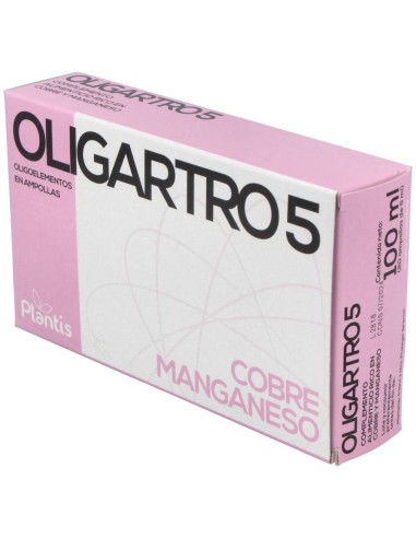 Oligartro 5 (Manganeso-Cobre) 20 Amp. de Artesania