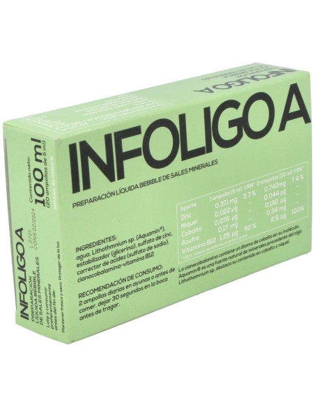 Infoligo-A  20 Ampollas X 5 Ml de Artesania