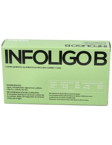 Infoligo-B Cu-Zn 20 Amp.X 5 Ml de Artesania