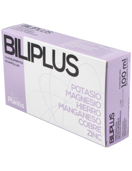 Biliplus 20 Ampollas X 5 Ml de Artesania