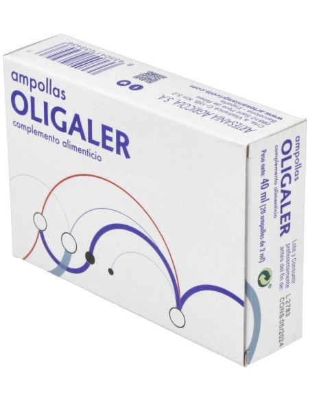 Oligaler 20 Ampollas X 2 Ml de Artesania