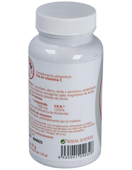 Vitamina C 1000Mg. 60Comp. de Artesania