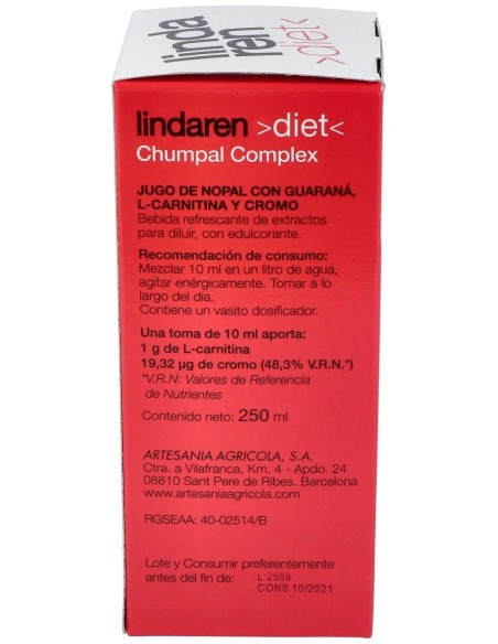 Lindaren Diet Chumpal Complex 250Ml. de Artesania