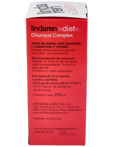 Lindaren Diet Chumpal Complex 250Ml. de Artesania