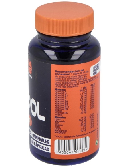 Vitapol Vitaminas + Minerales 60Cap. de Mega Plus
