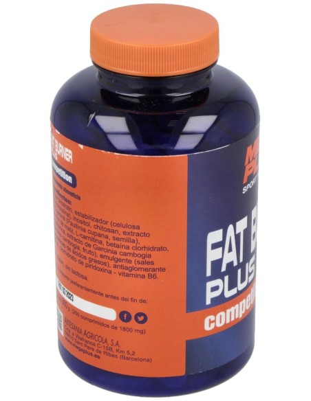 Fat Burner Plus 200Comp. De 1,8Gr de Mega Plus