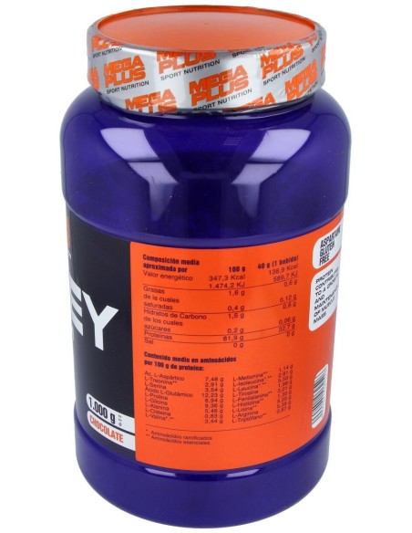 Whey Premium Competition Chocolate 1Kg. de Mega Plus